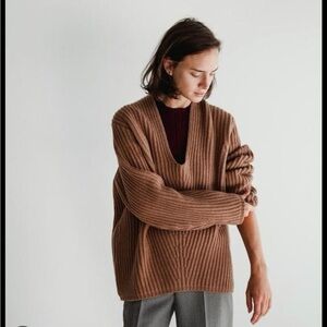 Acne studios Deborah V neck sweater
